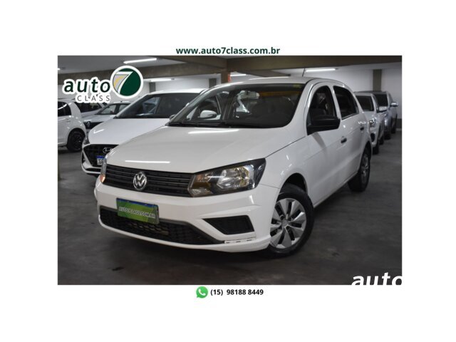 VOLKSWAGEN GOL 1.0 12V MPI TOTALFLEX 4P MANUAL Branco - Auto7 Class
