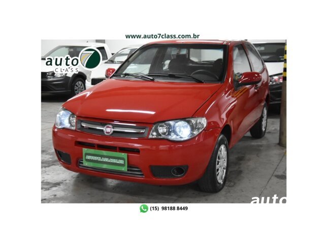 FIAT PALIO 1.0 MPI FIRE ECONOMY 8V FLEX 2P MANUAL Vermelho - Auto7 Class