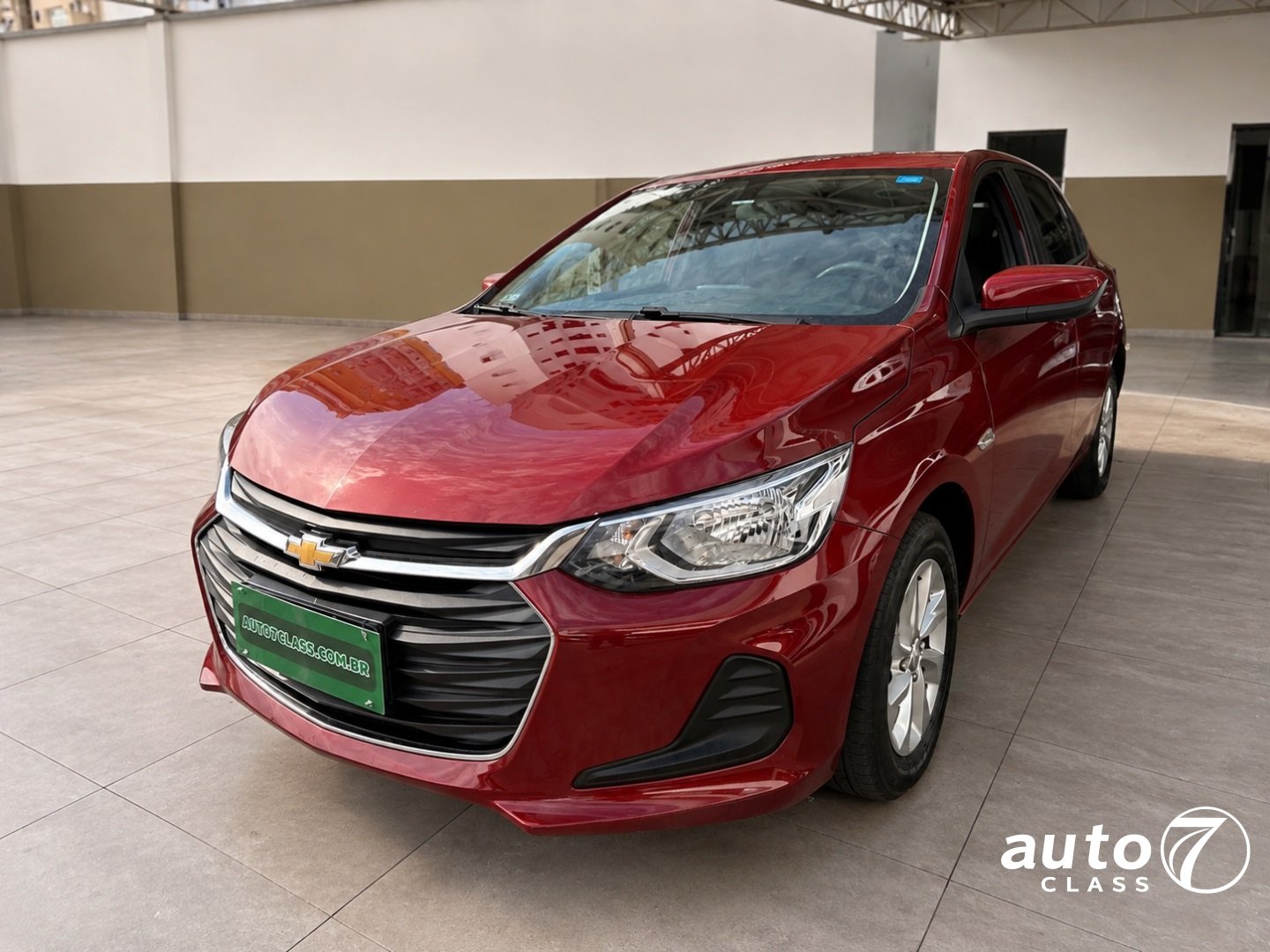 CHEVROLET ONIX 1.0 FLEX LT MANUAL Vermelho - Auto7 Class