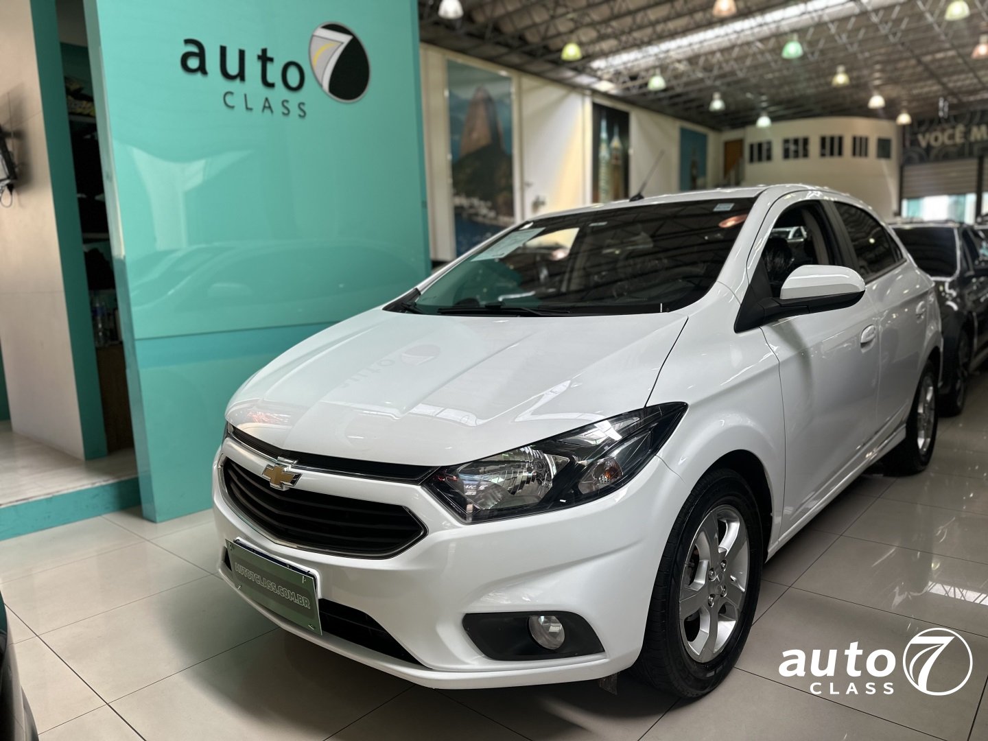 CHEVROLET ONIX 1.4 MPFI LT 8V FLEX 4P AUTOMÁTICO Branco - Auto7 Class